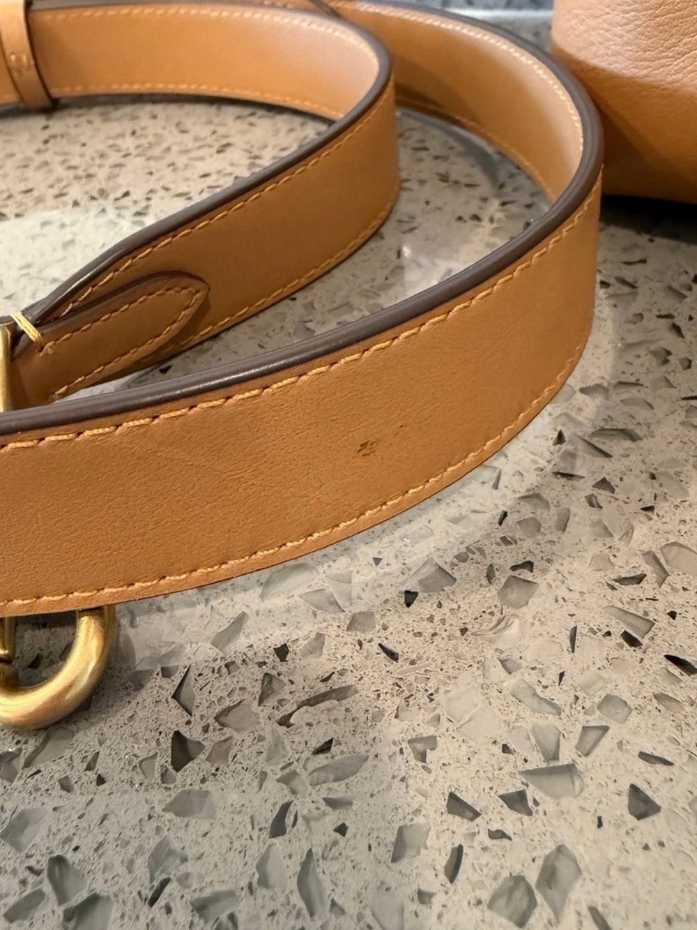 Coach EMPIRE 28 HONEY BROWN soft Leather Satchel - Picture 8 of 17